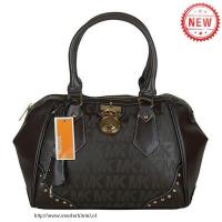 michael kors logo leopard lock groot koffie boekentassen Tasje Goedkoop pll3j930